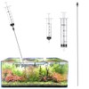 LINLAN 15.7-in Stainless Steel Aquarium Plant Fertilizer Injector Kit -