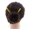 Set of 2 Hair Sticks with 3 Diamonds Chopsticks -