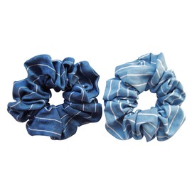 axy® HGUM12, 2 fabric ponytail hair bands, elastic