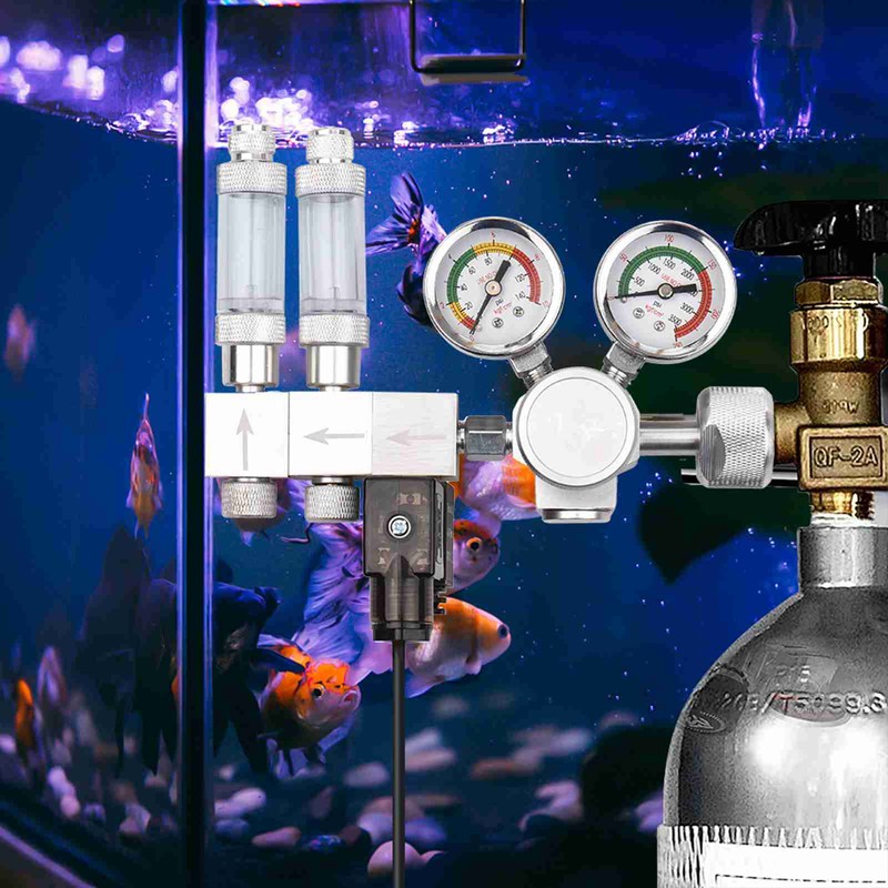 Bubble Counter Aluminum Alloy Steel Bubble Counter for Co2 System