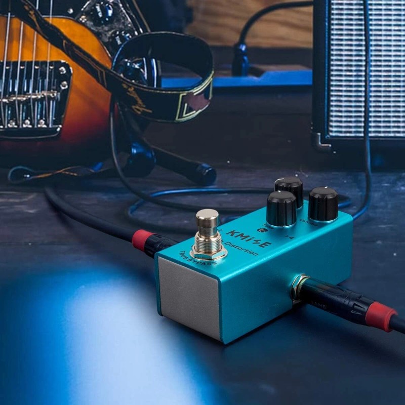 lotmusic Crunch Distortion Guitar Effect Pedal With Noise Reduction True