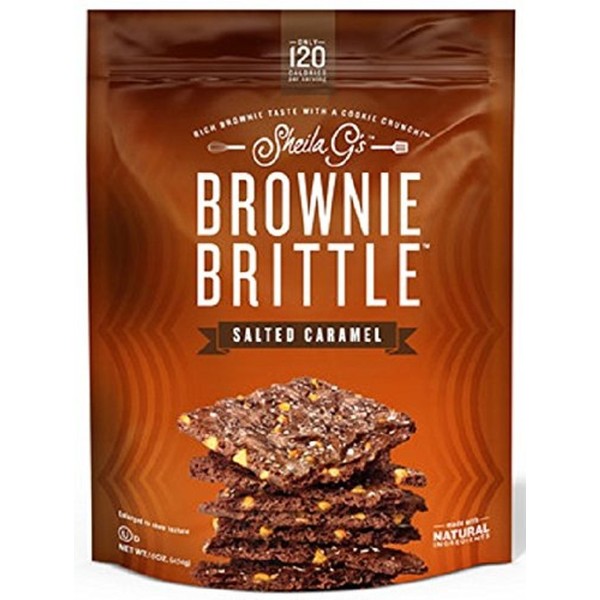 Sheila G's Brownie Brittle Salted Caramel - Pack of 3 (5 Oz. Ea.)