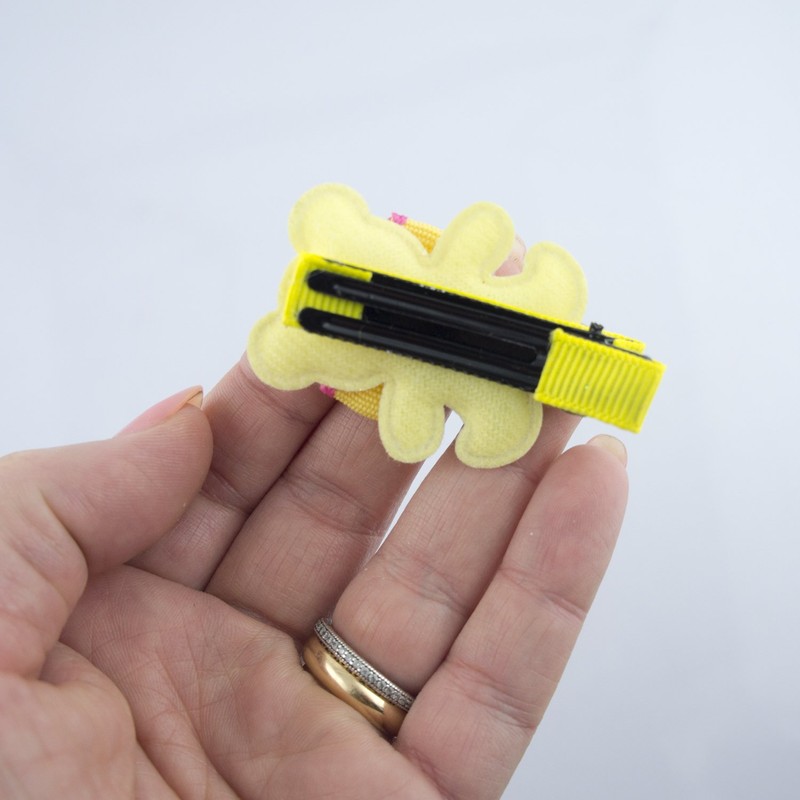 HAND ® A Pair of Cute Glittery Teddy Bear Hairclip