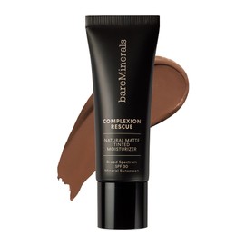 bareMinerals Complexion Rescue Natural Matte Tinted Moisturizer for Face with SPF 30, Mattifying Tinted Mineral Sunscreen, Oil Control, Vegan