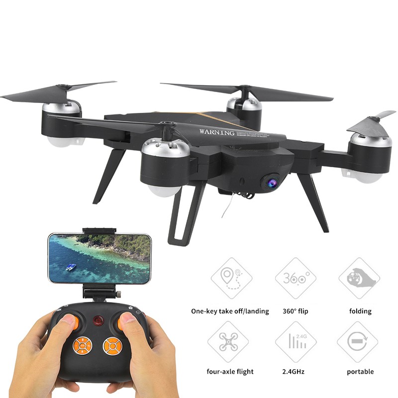2.4G Foldable RC Drone Headless Mode Altitude Hold WiFi Model