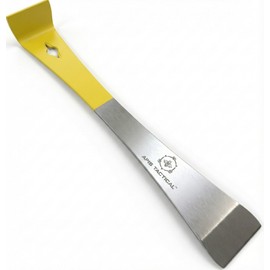 Apis Tactical Hive Tool - Flat 2.5mm Thick Heat Treated Stainless Steel for Durability & Strength - Beekeeper Tools for Prying, Lifting & Scraping - Beekeeping Supplies