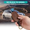 MILD EAST for Toyota Key Fob Cover Genuine Leather Key
