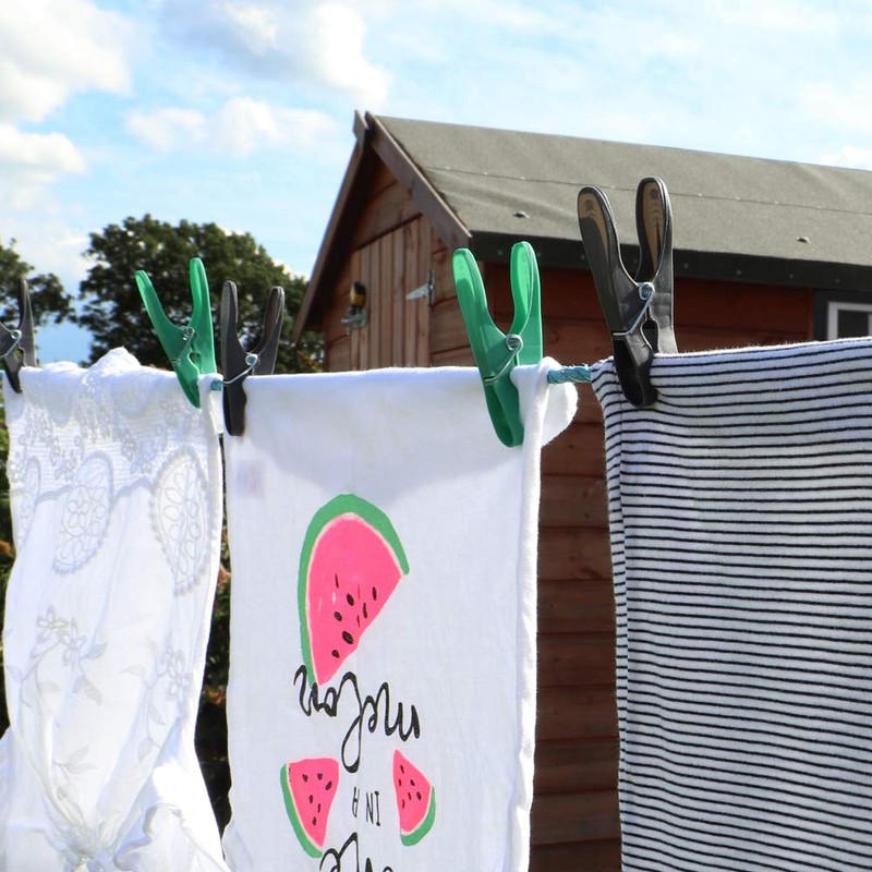 JVL 19-202 Extra Strong Clothes Pegs, 36 Pieces