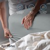 Komfortec Jersey Fitted Sheet 180 x 200 cm, 100% Cotton,
