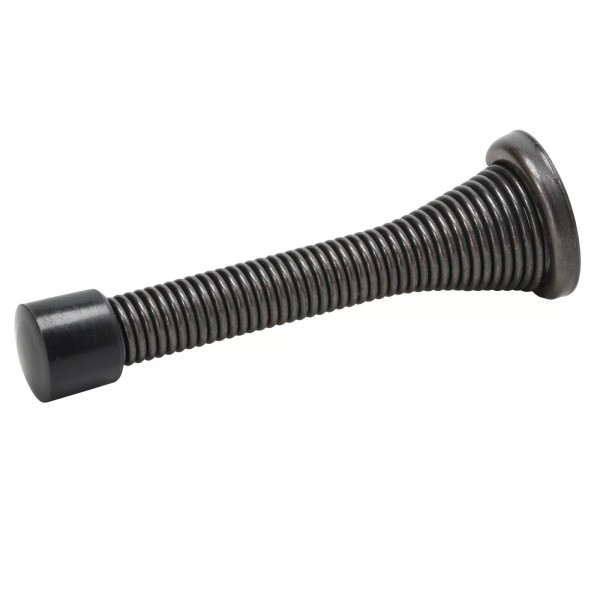 Rok Hardware 3" Flexi Spring Heavy Duty Door Stop, Oil-Rubbed