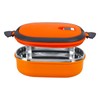 BRRNOO Stainless Steel Insulated Lunch Box - Thermal Container for