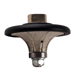 Raizi B25 (1") Demi-bullnose/Roundover Diamond Hand Profile Wheel/Hand Profiler for Granite Countertops