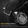 NTHREEAUTO Smoke Bullet Turn Signal Light Lens Cover Compatible with