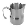 Milk Frother Cup 350ml 304 Stainless Steel Pointed Mouth Foaming
