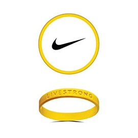 LiveStrong Live Strong Yellow Bracelet Wristband 2 Pack of Size Adult 8 inch L/xl