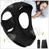 메쉬 수면 코골이 잘떄 입벌림방지 처짐 턱받침 밴드 Mesh Sleep Snoring Mouth Open Prevention Chin Support Band