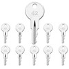Universal Standard Starter Ignition Key EZGO Golf cart, 10 Pack