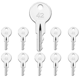 Universal Standard Starter Ignition Key EZGO Golf cart, 10 Pack EZGO Golf Carts Key Fits Most of EZGO 1982-up Gas or Electric Vehicles Replaces OEM 17063-G1