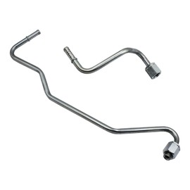 LOSTAR Pair(2) Auto Transmission Oil Cooler Line Kit on Radiator Compatible with Grand Cherokee 1999-2003 52079432AC + 52079753AB