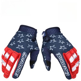 TATACLEA Motorcycle Riding Gloves for Men and Women,for Cycling,Climbing,Cold Weather Drving Gloves,Wear-Resistant and Slip-Resistant,Easy to Wear,Good Texture(Red)