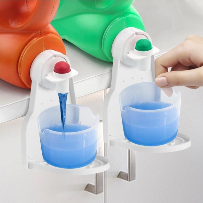 Laundry Detergent Cup Holder, 1 Count Foldable Detergent Drip Catcher,