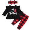 Aalizzwell 3-6 Months Baby Girl Christmas Clothes Infant Girls First