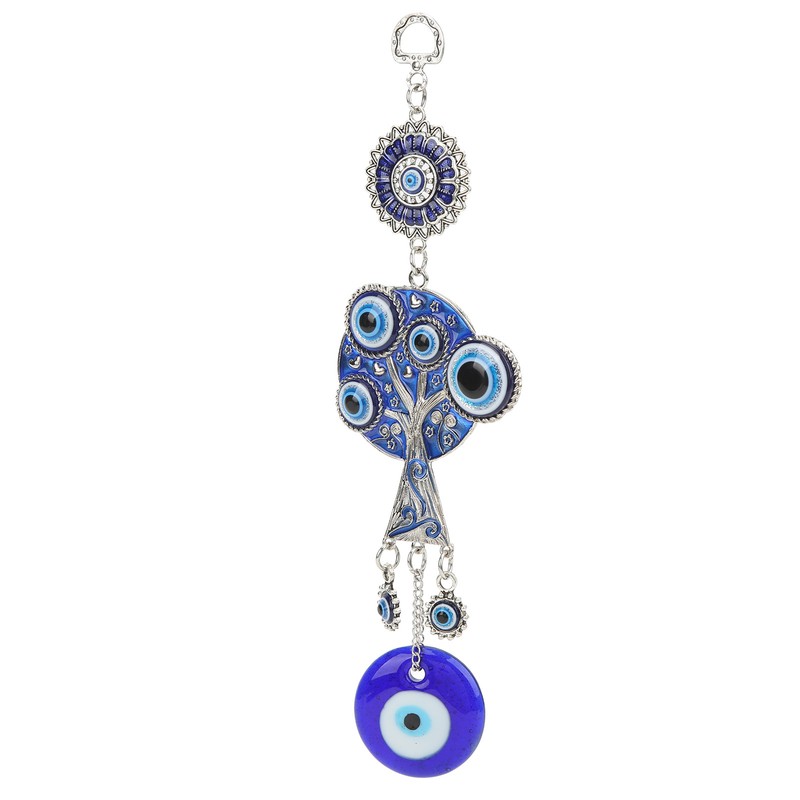Evil Eye Pendant Life Tree Design Prevent Bad Energy Bring