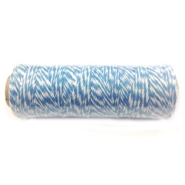 Wrapables Baker's Twine, 4 Ply Cotton, 110 Yard, Blue
