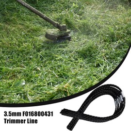 luolety For Bosch F016800431 Trimmer Line, Extra Strong Cutting Thread Grass Trimmer Spool Line Compatible with Bosch AFS 23-37 Brush Cutter, 37cm × 3.5mm (20)