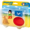 Playmobil 6796 1.2.3 Girl with Dog