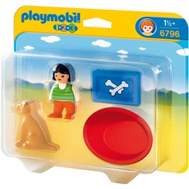 Playmobil 6796 1.2.3 Girl with Dog
