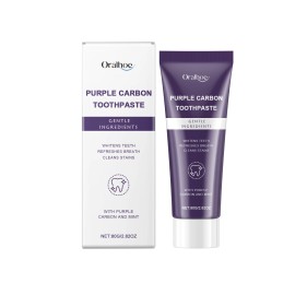 Unbranded Purple Care Toothpaste Gently Cleans Tartar Stains Odors Mouth Fresh Toothpaste