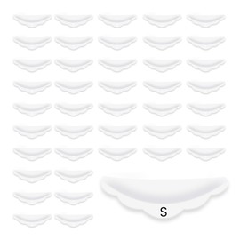 Small Lash Lift Rods - 50 Pieces XS Silicone Pads Eyelash Shields for Perm Curls Kits- DIY Eyelash Lifting Tools For Balm Lifter Roller Sticky Curler - Only Small Size(Transparent)