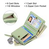 GOIACII Women's Small and Short Format Wallet with RFID Blocking,