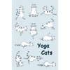  Journal: Yoga Cats (Blue) 6x9 - LINED JOURNAL -