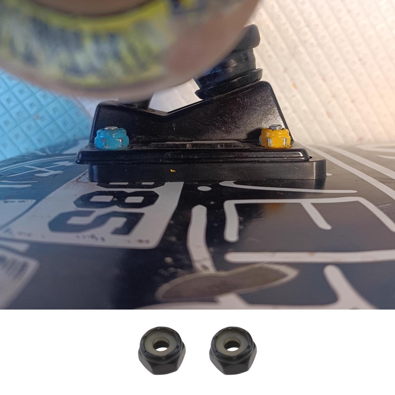 eMagTech 2PCS 3mm Skateboard Riser Pads with 30mm Screws &