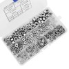 Ouitble 360 PCS UNC 304 Stainless Steel Hex Nuts, 360