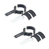 Pack of 2 Mounting Brackets for Motorcycle Headlights, 38-60 mm