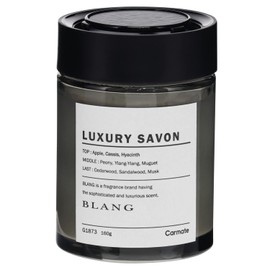 Carmate (カーメイト) Car Deodorizer Air Freshener Drink Holder Dashboard Freestanding Type [Luxury Savon] Blang Gel NL Series Large Capacity 160g Lasts Approximately 60 Days [Clean and Sophisticated