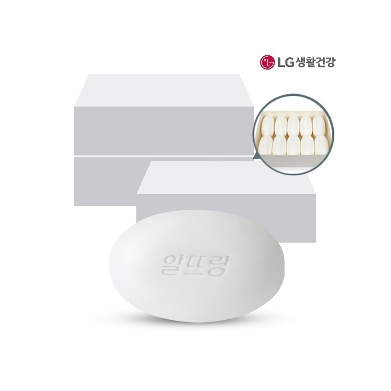 Altrang Green Soap 130g 40 pieces / 알뜨랑 그린 비누
