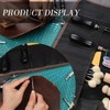 328PCS Leather Working Kit, Leather Working Tools with Manual -
