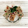 AGD Christmas Decor - Highland Cow Wood Chunky Wood Bulb