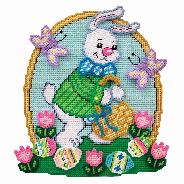 Design Works™ Egg Hunt Plastic Canvas Kit