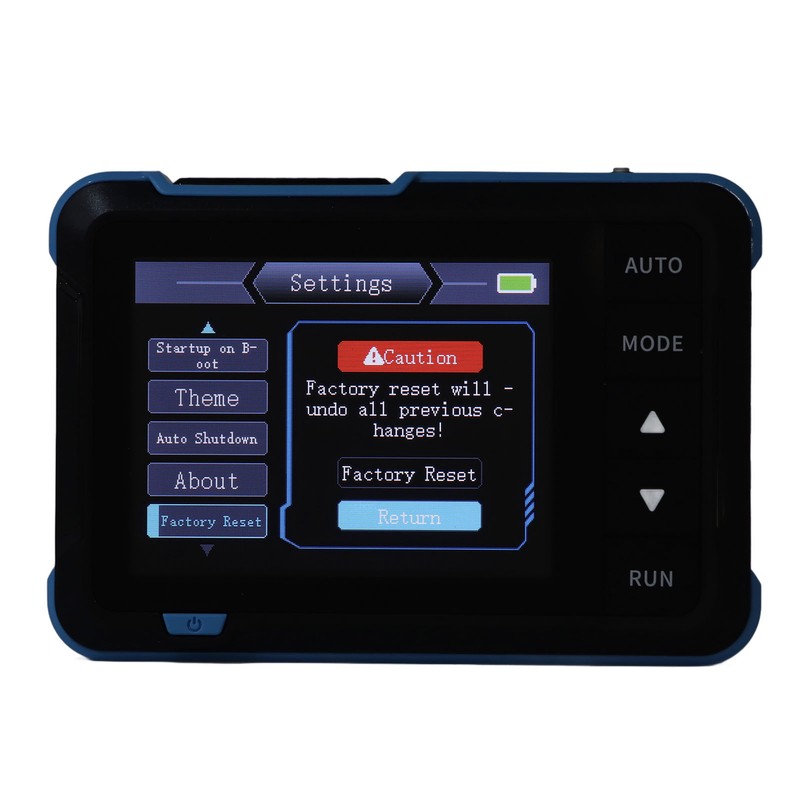 Handheld Digital Oscilloscope 2.8 Inch TFT 5.0MS/s High Sampling Rate