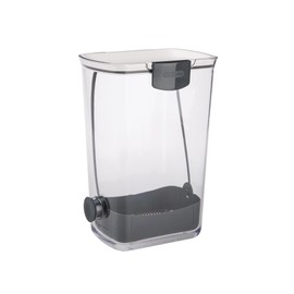 ProKeeper Herb Keeper – 1-Piece, White, with Removable Silicone Drain Plug, BPA-Free Plastic