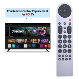 Replacement RCA Smart Remote Control Compatible for RCA LCD LED TV LED24G45RQ LED28G45RQ LED32G30RQ LED40G45RQ LED42C45RQ LED46C45RQ LED50B45RQ LED55C55R120Q LED55G55R120Q