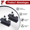 findmall AXA 2Pcs #1 Quick Change 250-101 Tool Post Turning