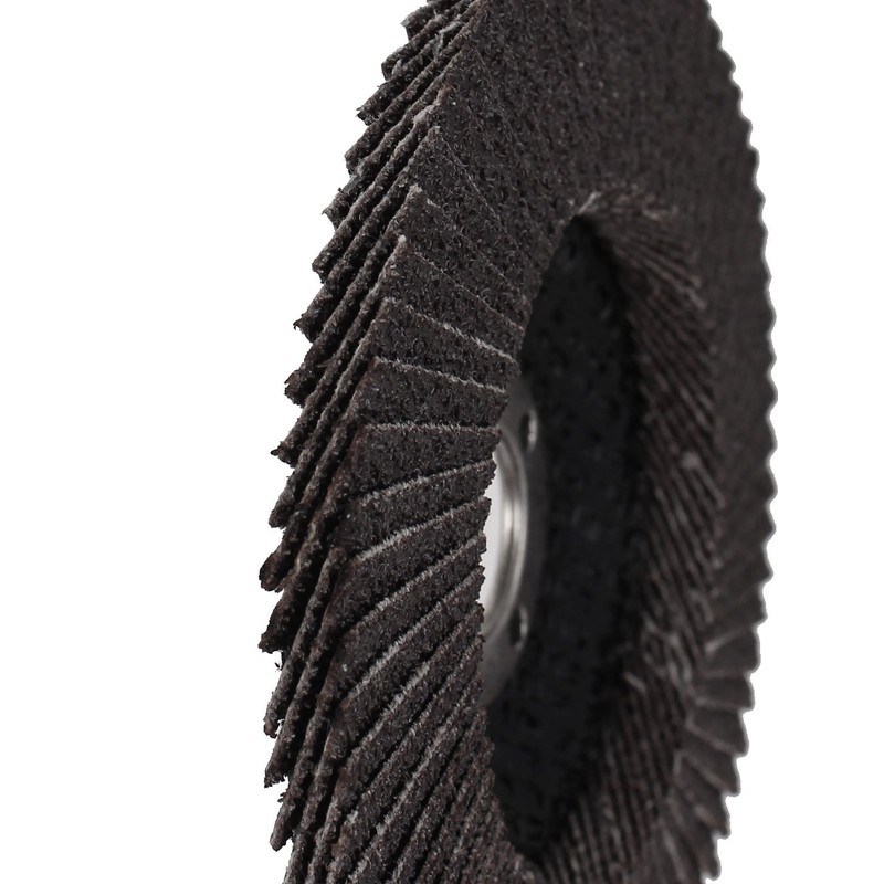 Sourcingmap 100mm Dia 16mm Bore 60 Grit Flap Sanding Discs