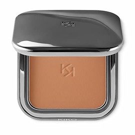 KIKO Milano Flawless Fusion Bronzer Powder 07 | Bronzer For An Even-Looking Complexion, 07 Caramel