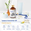 HIQILI Lemon Essential Oil, 100% Pure Undiluted for Cleaning, Skin,